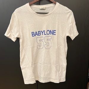 Saint Laurent Babylon Womens T Shirt Size XS